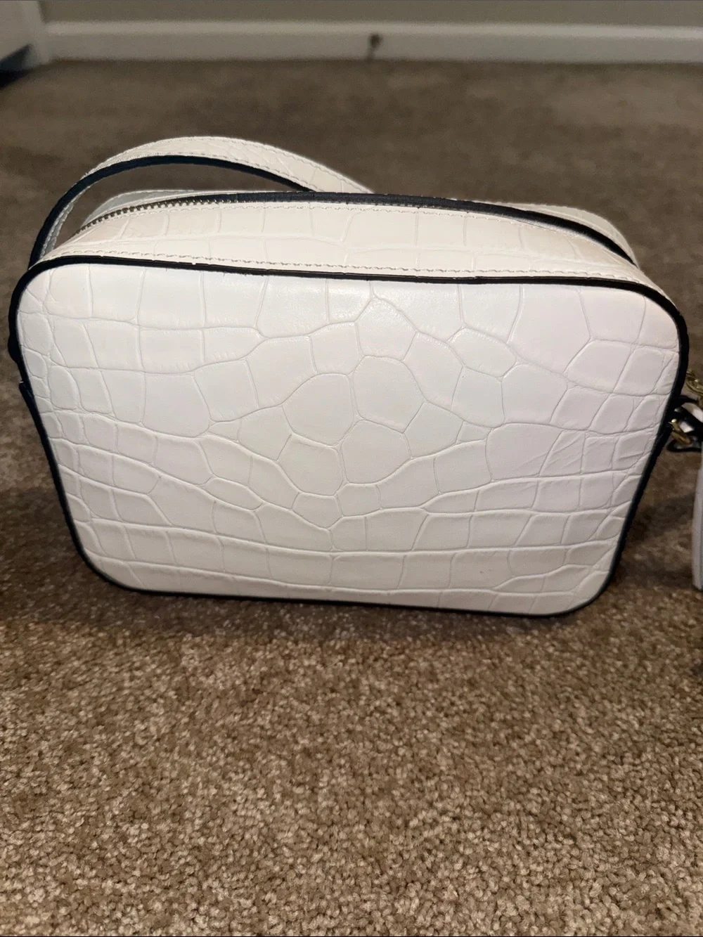 Valentino Babette Croc Leather Crossbody Bag NWT